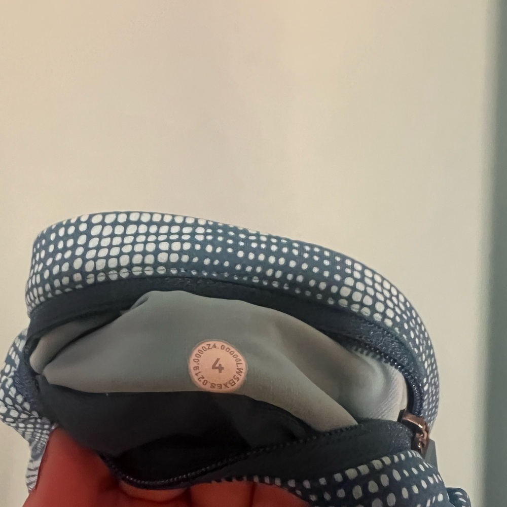 Blue Patterned Leggings - Picture 4 of 4